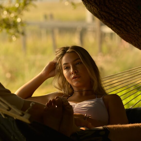 ASOS Design Lilac Crop Cami with Ruched Front and Spaghetti Straps - Picture 8 of 8